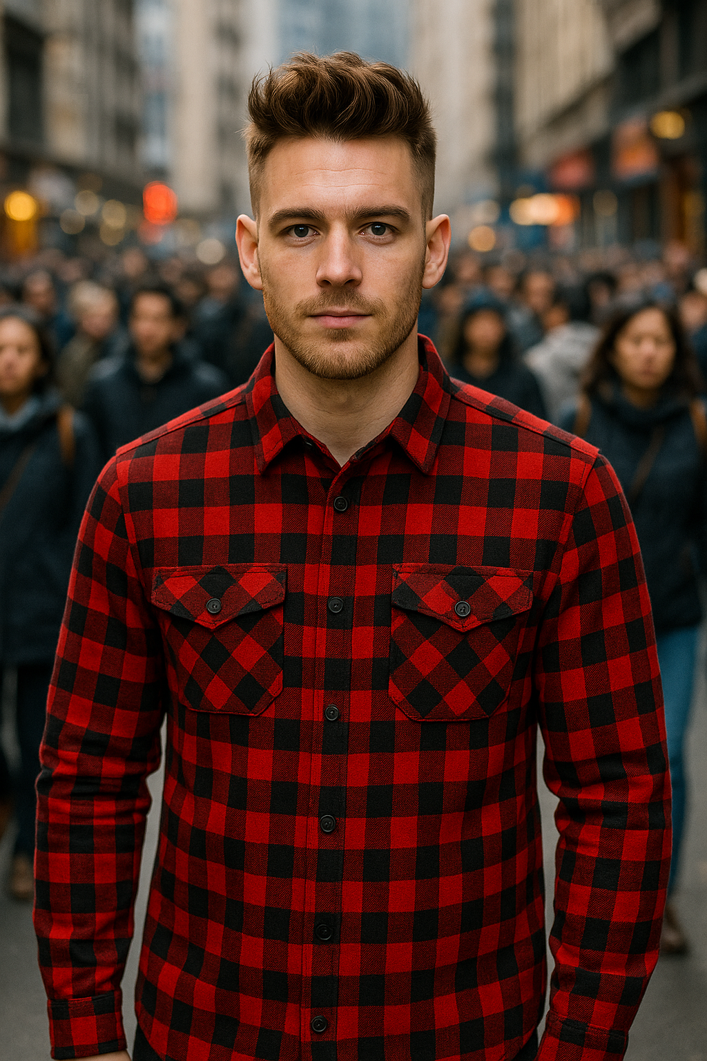 Lumberjack Men’s Waxed Canvas Riding Shirt