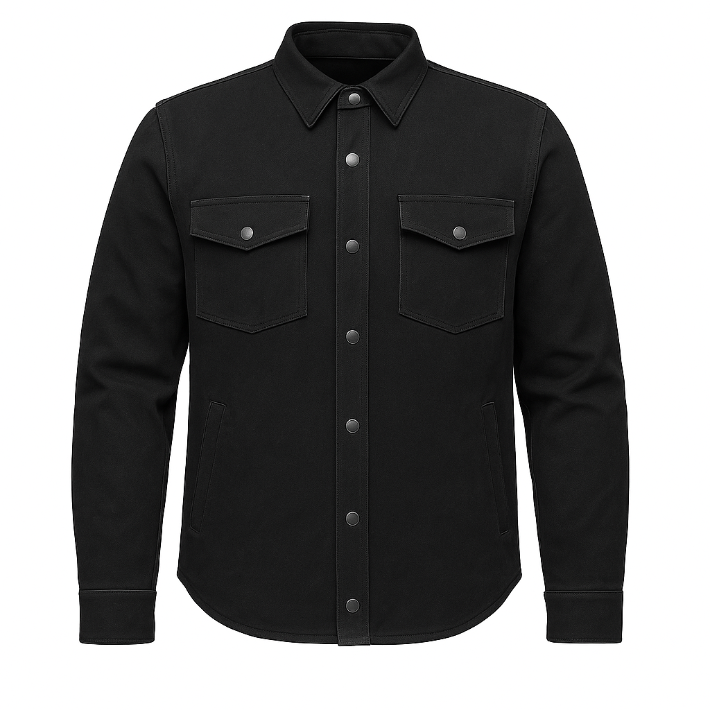 Blackout Commander Men's Denim Shirt