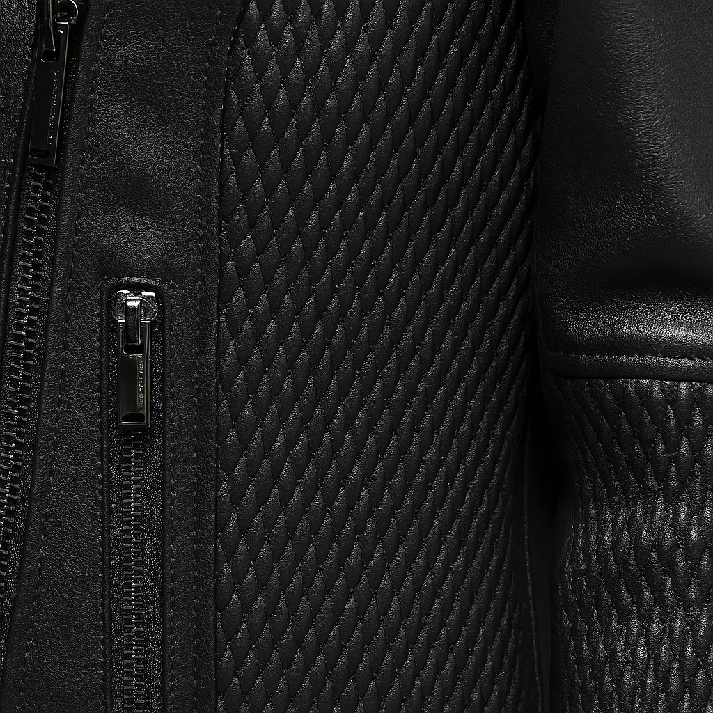 Thora Blaze jacket showing deep functional front pockets with clean design finish