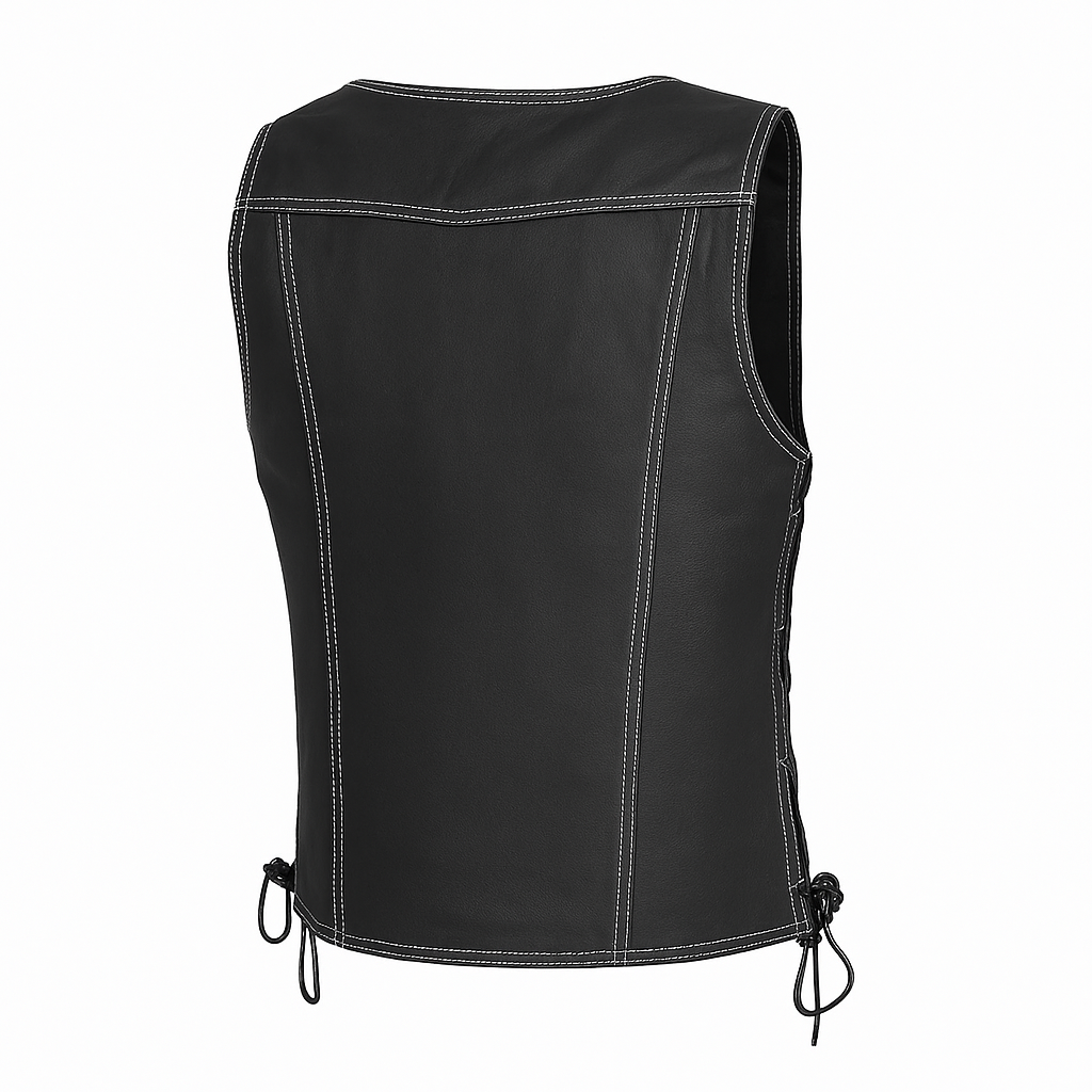 Whisper – Women's Motorcycle Leather Vest
