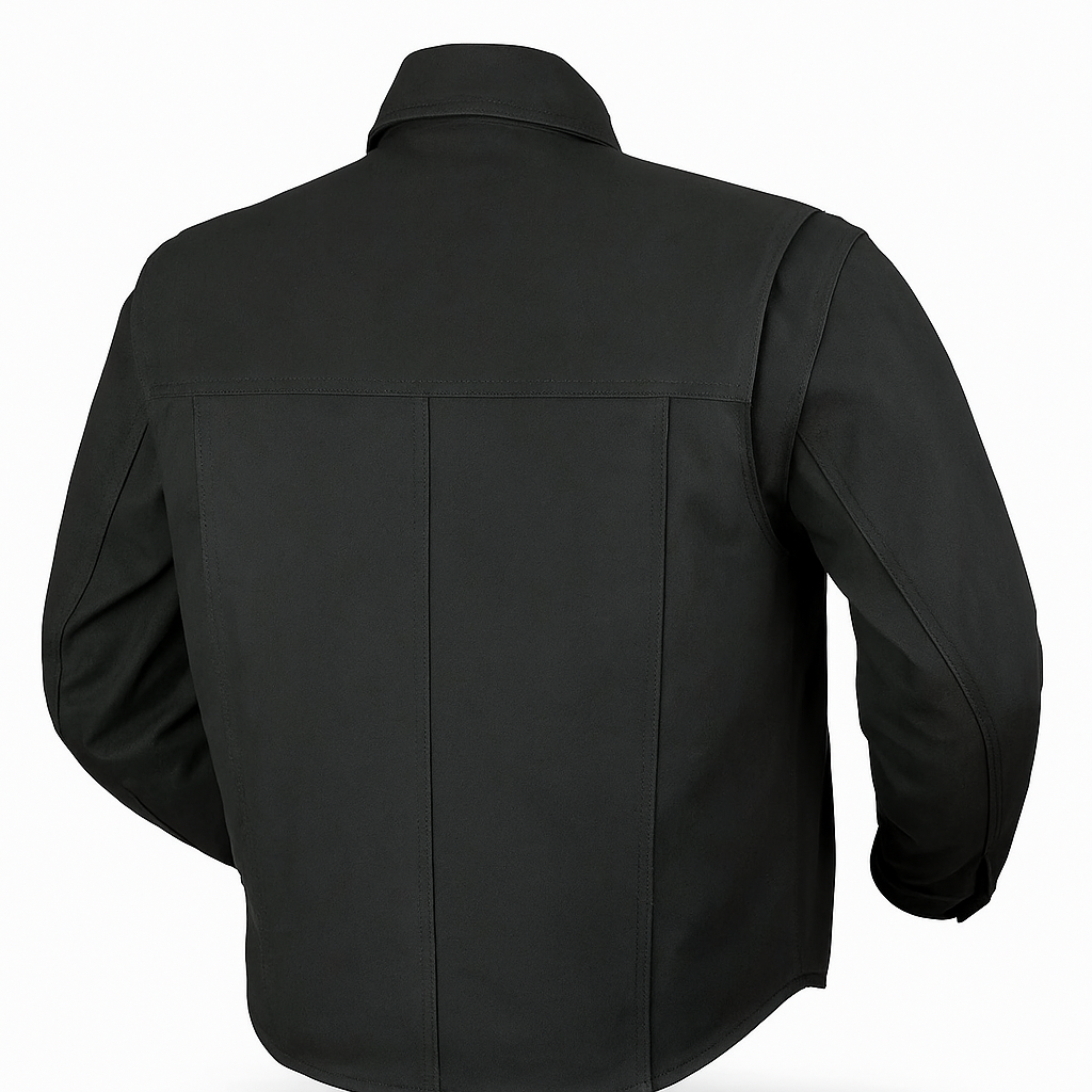 Noir Layer Men’s Canvas Riding Shirt