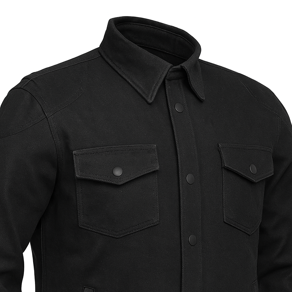 Blackout Commander Men's Denim Shirt