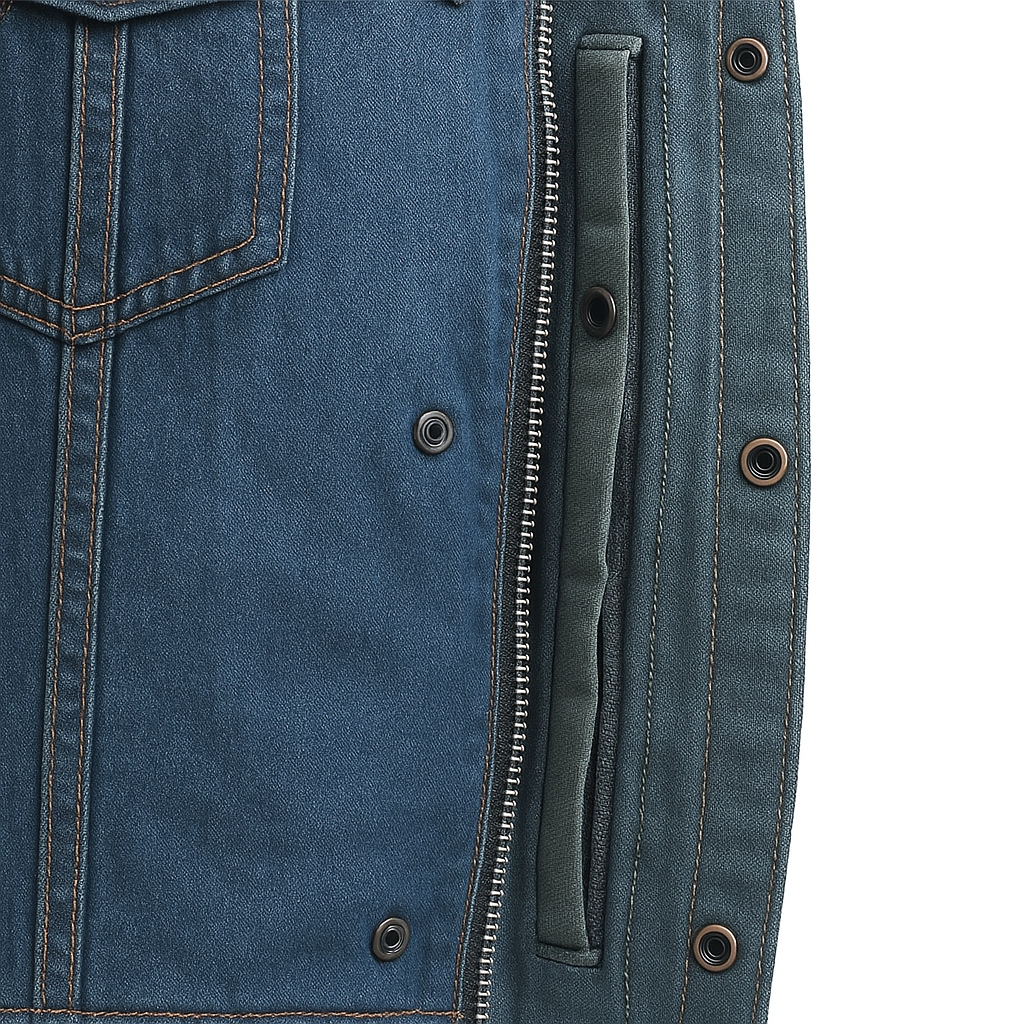 Bastion – Men’s Motorcycle Denim Vest